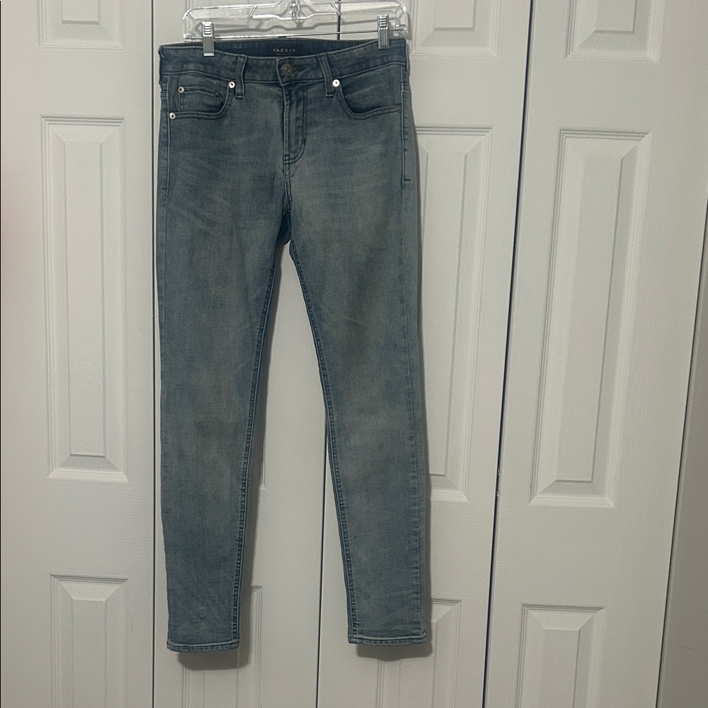 PacSun men Gray Skinny Jeans - Faded Wash Stretch